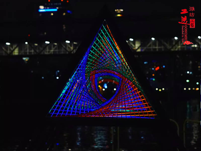 自贡彩灯—光暗三角